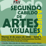 Flyer Segundo Cabildo de Artes Visuales viernes 31 de enero de 2020, PAV